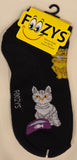 Cat & Yarn Ball No Shows / Low Cut Socks  FL-03