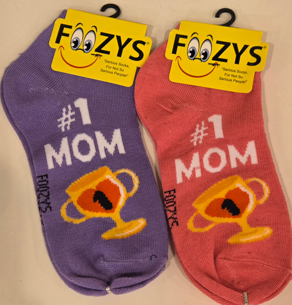 # 1 Mom No Shows / Low Cut / Ankle Socks FL-49