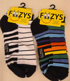 Colorful Piano Keys No Shows / Low Cut / Ankle Socks FL-50