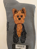 Yorkie - Men's Beware of Dog Canine Collection - BOD-32