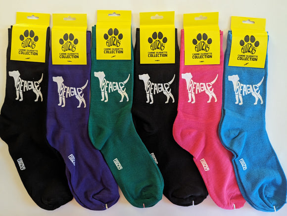 Beagle Canine Silhouette Collection - 6 Pair Bundle Sale - FSC-02  ON SALE NOW