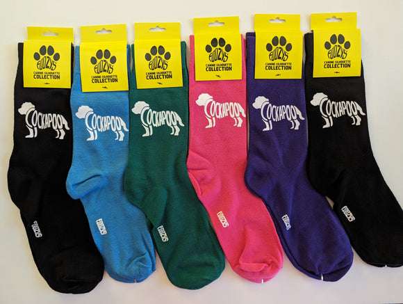 Cockapoo Canine Silhouette Collection - 6 Pair Bundle Sale - FSC-11