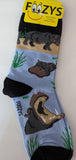 Hippopotamus "Happiest Hippo" Socks FC-272