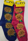 Sunflowers Unisex Socks  FC-293  NEW