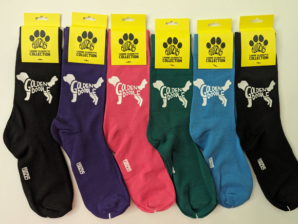 Golden Doodle Canine Silhouette Collection - 6 Pair Bundle Sale - FSC-20  ON SALE NOW