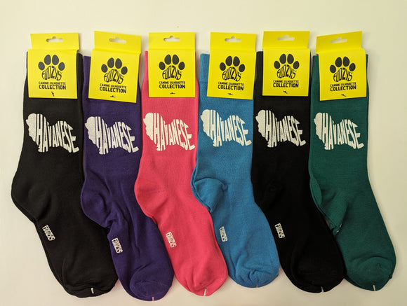 Havanese Canine Silhouette Collection - 6 Pair Bundle Sale - FSC-24  ON SALE NOW