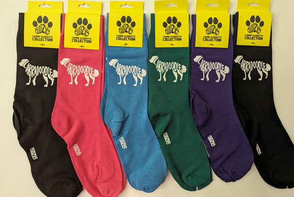 Labradoodle Canine Silhouette Collection - 6 Pair Bundle Sale - FSC-27  ON SALE NOW