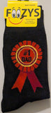 Men's Father's Day 01 - # 1 Dad Socks, Super Dad, Dad of the Year
