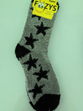 Fluffy / Fuzzy STARS Collection Socks  FF-06