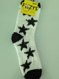 Fluffy / Fuzzy STARS Collection Socks  FF-06