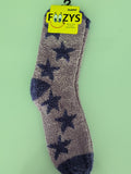 Fluffy / Fuzzy STARS Collection Socks  FF-06