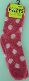 Fluffy / Fuzzy DOTS Collection Socks  FF-04