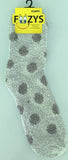 Fluffy / Fuzzy DOTS Collection Socks  FF-04
