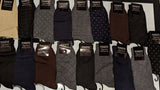 17 Pair "H" Men's Dress Sock Collection Bundle "H"  -  You get everything that's pictured here
