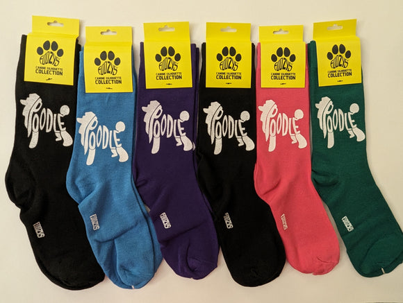 Poodle Canine Silhouette Collection - 6 Pair Bundle Sale - FSC-34  ON SALE NOW