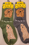 Cocker Spaniel Canine Collection Socks  FCC-10