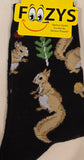 Squirrel Socks  FC-162  ON SALE NOW