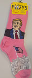 Trump with Capitol and The American Flag Women's Socks   FTW-2