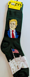 Trump with Capitol and The American Flag Men's Socks   FTM-2