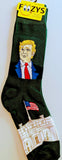 Trump with Capitol and The American Flag Men's Socks   FTM-2
