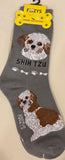 Shih Tzu Canine Collection Socks  FCC-36