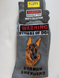 German Shepherd - Men's Beware of Dog Canine Collection - BOD-14  ON SALE NOW