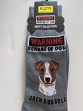 Jack Russell - Men's Beware of Dog Canine Collection - BOD-19  ON SALE NOW
