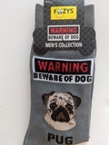 Pug 2 (Beige) - Men's Beware of Dog Canine Collection - BOD-27