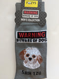 Shih Tzu - Men's Beware of Dog Canine Collection - BOD-29  ON SALE NOW