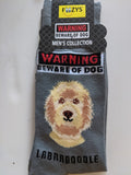 Labradoodle - Men's Beware of Dog Canine Collection - BOD-34
