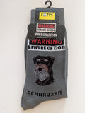 Schnauzer - Men's Beware of Dog Canine Collection - BOD-35  ON SALE NOW