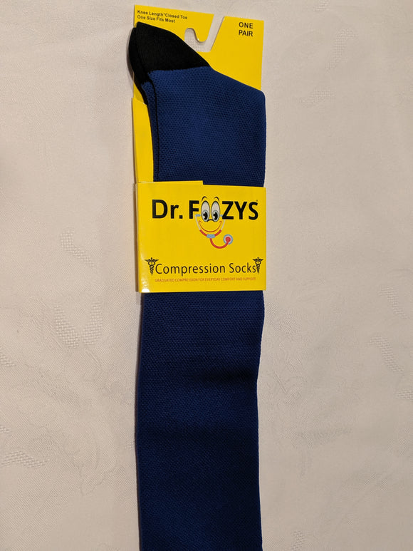 Compression Socks ROYAL BLUE  DFC-04