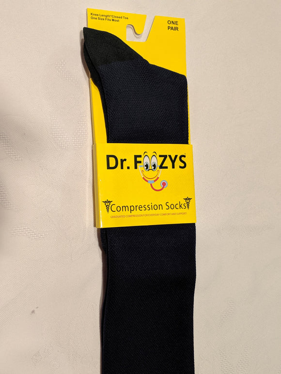 Compression Socks NAVY BLUE  DFC-12