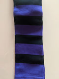 Compression Socks PURPLE with BLACK STRIPES DFCS-03  ON SALE NOW