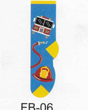 Firemen Firefighter Kids Socks  FB-06