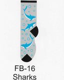 Sharks Kids Socks  FB-16