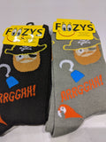 Pirate & Parrot Socks  FC-112  ON SALE NOW