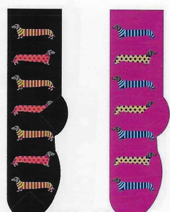 Dachshund in Sweaters Socks  FC-12