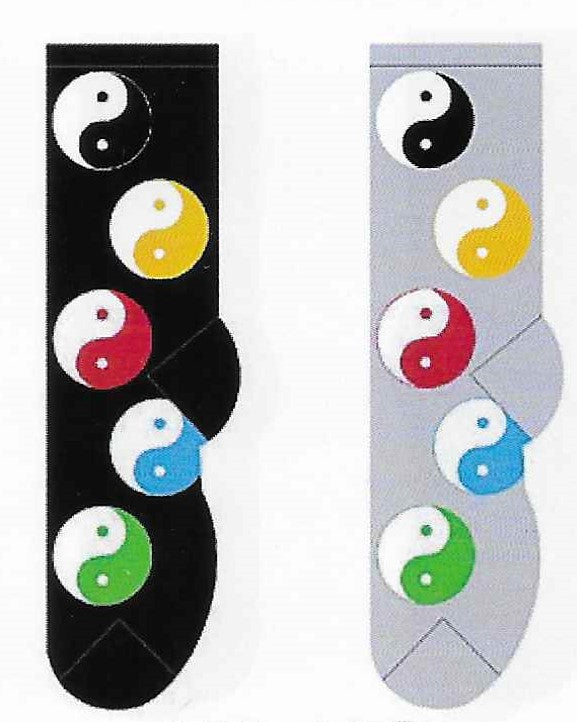 Yin Yang Socks  FC-130