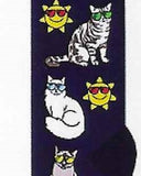 Cats & Sunglasses Socks  FC-133
