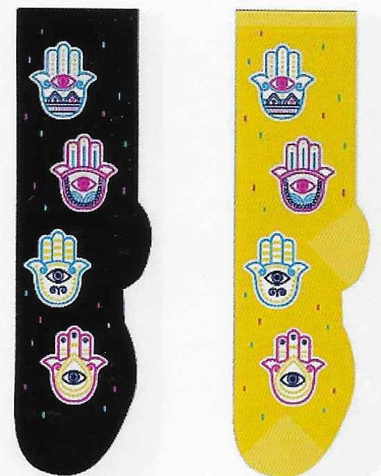 Hamsa Hand Socks  FC-138  ON SALE NOW