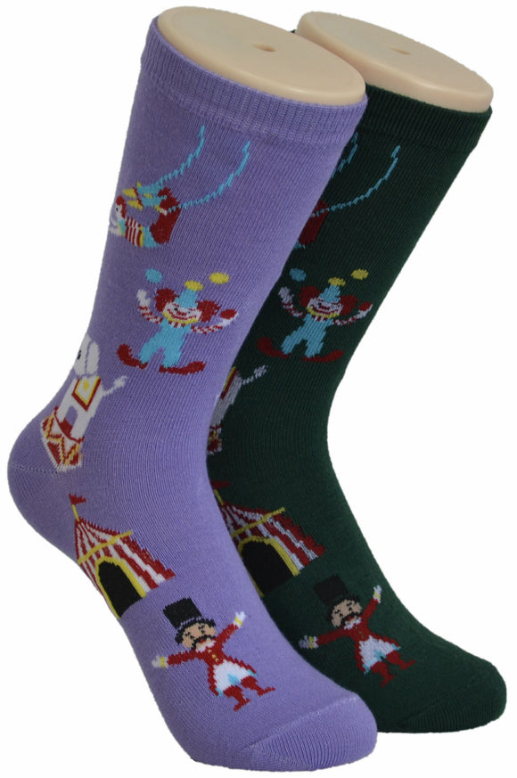 Circus Clown Socks  FC-14-2