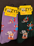 Circus Clown Socks  FC-14-2