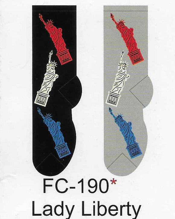 Statue of Liberty Socks   FC-190  ON SALE NOW