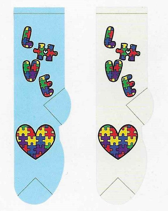 Autism Awareness Socks   FC-204