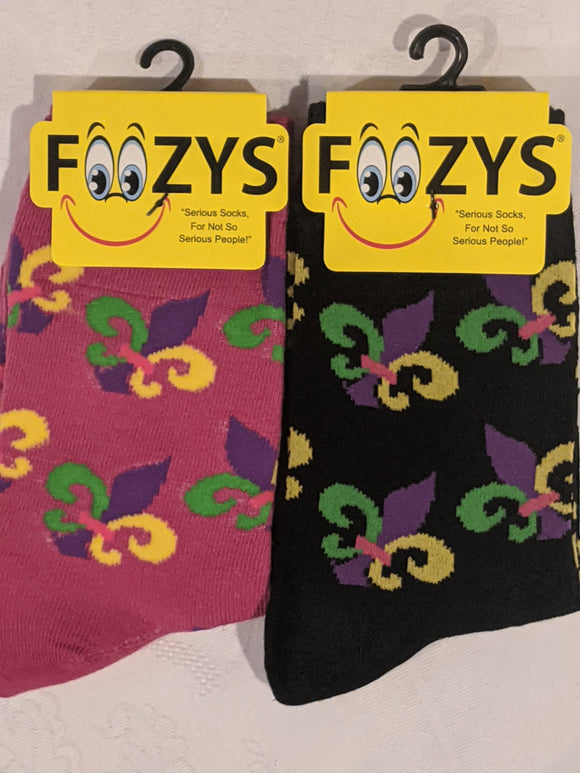 Mardi Gras Socks  FC-212