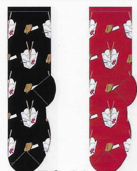 Chinese Takeout Socks  FC-38