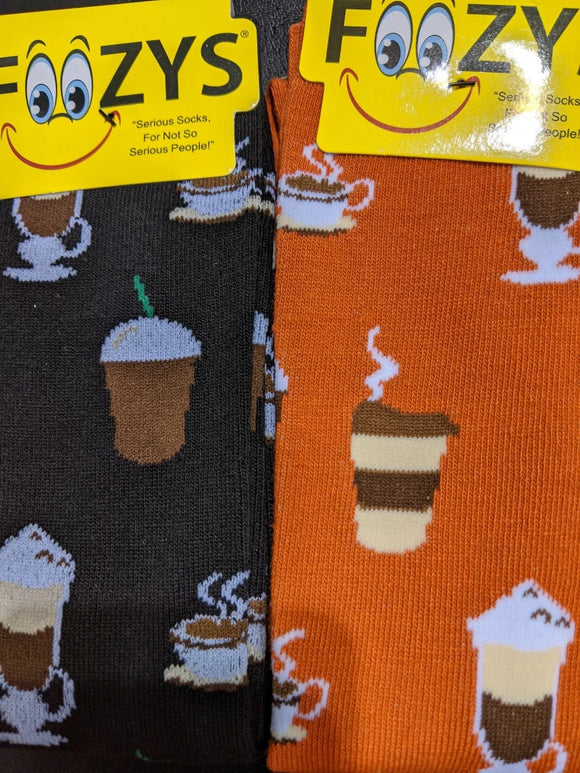 Coffee Time Socks  FC-43  ON SALE NOW