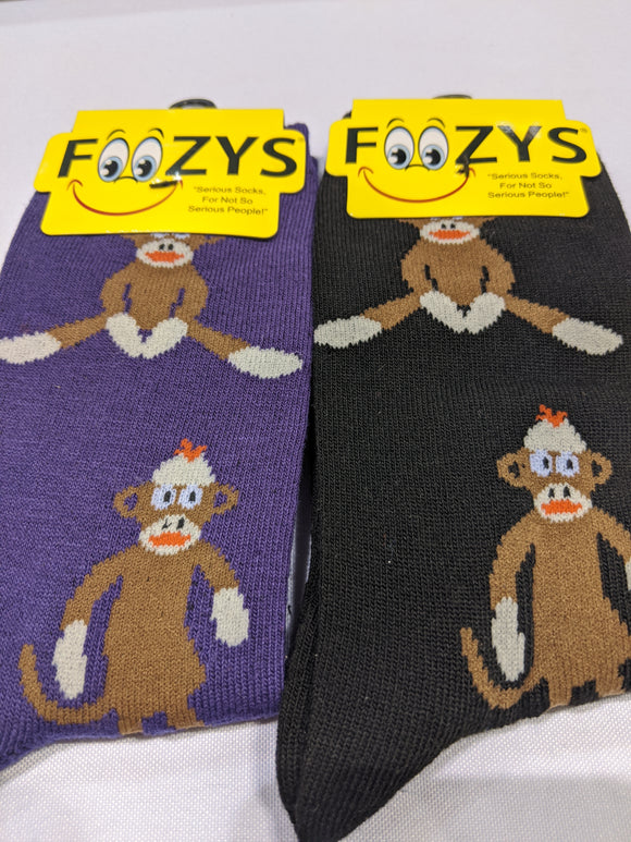 Sock Monkey Socks  FC-52  ON SALE NOW