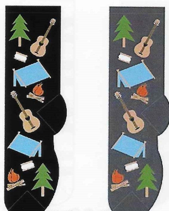 Camping Out Socks  FC-89